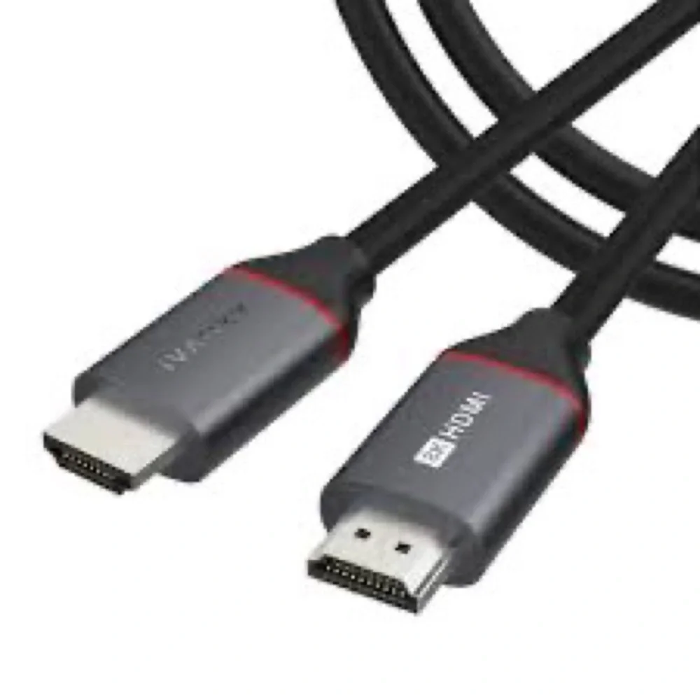 *NWB* iVANKY 8K HDMI Cable grey and black